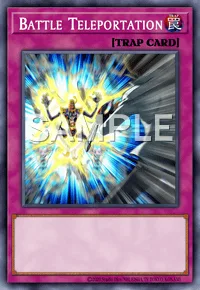 Battle Teleportation, Yu-Gi-Oh! card, TRAP