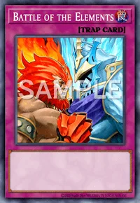 Battle of the Elements, Yu-Gi-Oh! card, TRAP