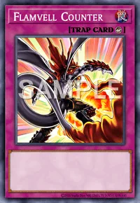 Flamvell Counter, Yu-Gi-Oh! card, TRAP