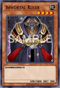 Immortal Ruler, Yu-Gi-Oh! card, EARTH