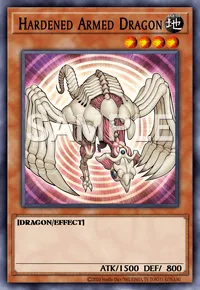 Hardened Armed Dragon, Yu-Gi-Oh! card, EARTH