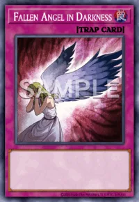 Fallen Angel in Darkness, Yu-Gi-Oh! card, TRAP