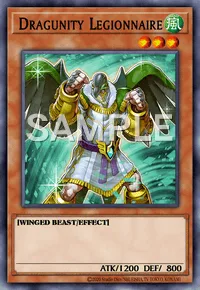 Dragunity Legionnaire, Yu-Gi-Oh! card, WIND