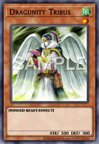 Dragunity Tribus, Yu-Gi-Oh! card, WIND