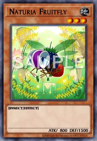Naturia Fruitfly, Yu-Gi-Oh! card, EARTH