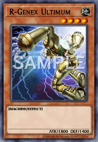 R-Genex Ultimum, Yu-Gi-Oh! card, EARTH