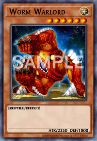 Worm Warlord, Yu-Gi-Oh! card, LIGHT
