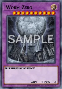 Worm Zero, Yu-Gi-Oh! card, LIGHT