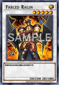 Fabled Ragin, Yu-Gi-Oh! card, LIGHT