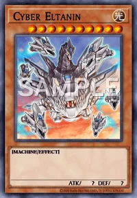 Cyber Eltanin, Yu-Gi-Oh! card, LIGHT