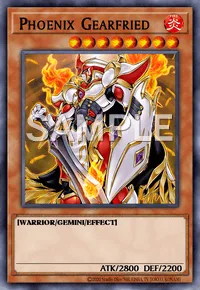 Phoenix Gearfried, Yu-Gi-Oh! card, FIRE