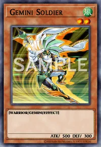 Gemini Soldier, Yu-Gi-Oh! card, WIND