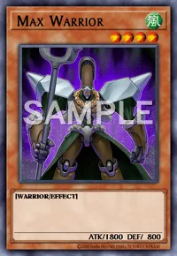 Max Warrior, Yu-Gi-Oh! card, WIND