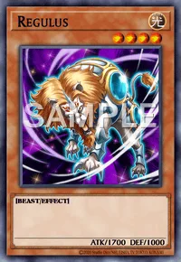 Regulus, Yu-Gi-Oh! card, LIGHT