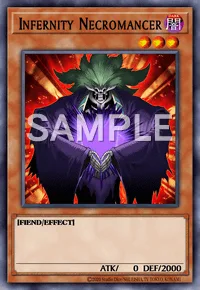 Infernity Necromancer, Yu-Gi-Oh! card, DARK