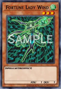 Fortune Lady Wind, Yu-Gi-Oh! card, WIND