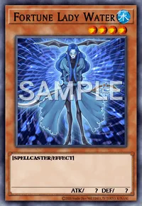 Fortune Lady Water, Yu-Gi-Oh! card, WATER