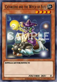 Catoblepas and the Witch of Fate, Yu-Gi-Oh! card, EARTH