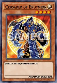 Crusader of Endymion, Yu-Gi-Oh! card, LIGHT