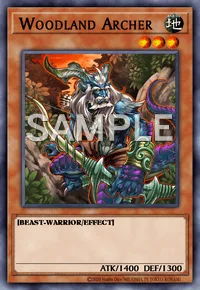 Woodland Archer, Yu-Gi-Oh! card, EARTH