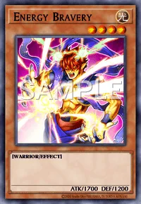 Energy Bravery, Yu-Gi-Oh! card, LIGHT