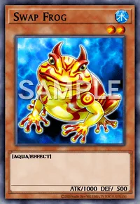 Swap Frog, Yu-Gi-Oh! card, WATER