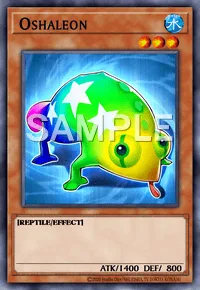 Oshaleon, Yu-Gi-Oh! card, WATER