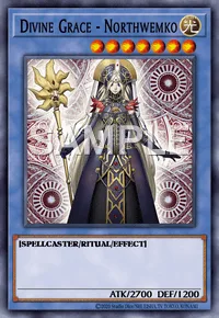 Divine Grace - Northwemko, Yu-Gi-Oh! card, LIGHT