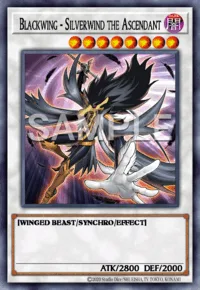 Blackwing - Silverwind the Ascendant, Yu-Gi-Oh! card, DARK