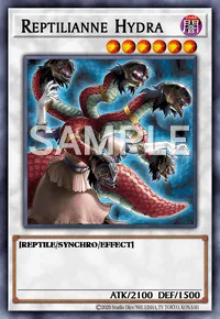 Reptilianne Hydra, Yu-Gi-Oh! card, DARK