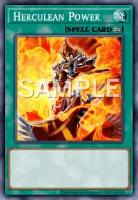 Herculean Power, Yu-Gi-Oh! card, SPELL