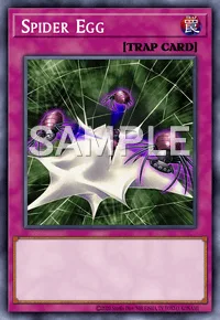 Spider Egg, Yu-Gi-Oh! card, TRAP