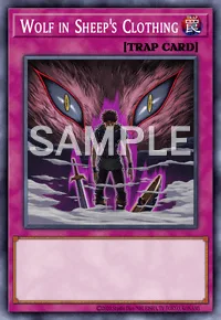 Wolf in Sheep's Clothing, Yu-Gi-Oh! card, TRAP