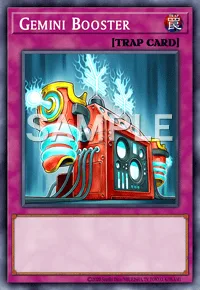 Gemini Booster, Yu-Gi-Oh! card, TRAP