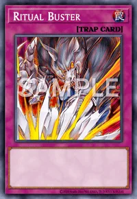 Ritual Buster, Yu-Gi-Oh! card, TRAP