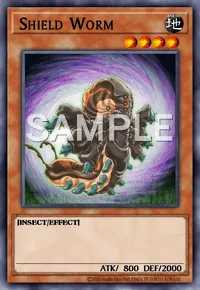 Shield Worm, Yu-Gi-Oh! card, EARTH