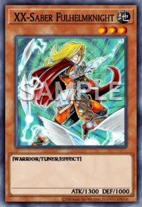 XX-Saber Fulhelmknight, Yu-Gi-Oh! card, EARTH