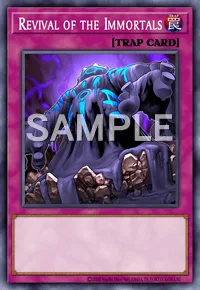 Revival of the Immortals, Yu-Gi-Oh! card, TRAP