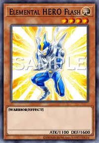 Elemental HERO Flash, Yu-Gi-Oh! card, LIGHT