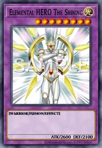 Elemental HERO The Shining, Yu-Gi-Oh! card, LIGHT