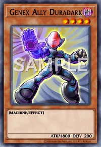 Genex Ally Duradark, Yu-Gi-Oh! card, DARK