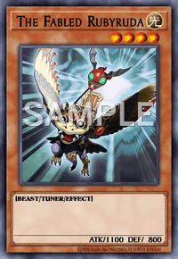 The Fabled Rubyruda, Yu-Gi-Oh! card, LIGHT
