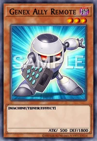 Genex Ally Remote, Yu-Gi-Oh! card, DARK