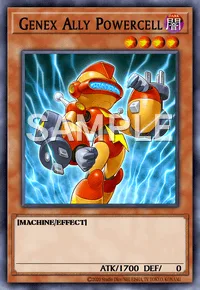 Genex Ally Powercell, Yu-Gi-Oh! card, DARK