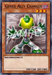 Genex Ally Changer, Yu-Gi-Oh! card, DARK