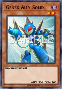 Genex Ally Solid, Yu-Gi-Oh! card, DARK