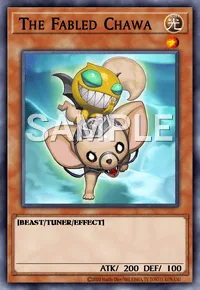 The Fabled Chawa, Yu-Gi-Oh! card, LIGHT