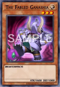 The Fabled Ganashia, Yu-Gi-Oh! card, LIGHT
