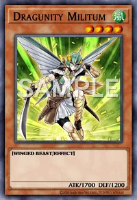 Dragunity Militum, Yu-Gi-Oh! card, WIND