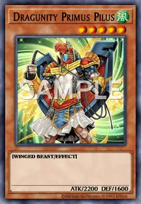 Dragunity Primus Pilus, Yu-Gi-Oh! card, WIND